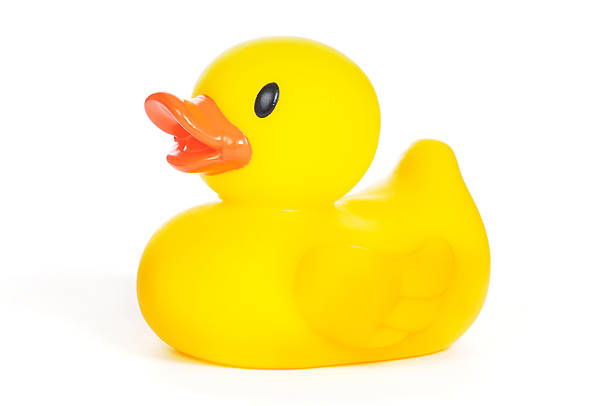 istock Side View Of A Rubber Duck 182713554