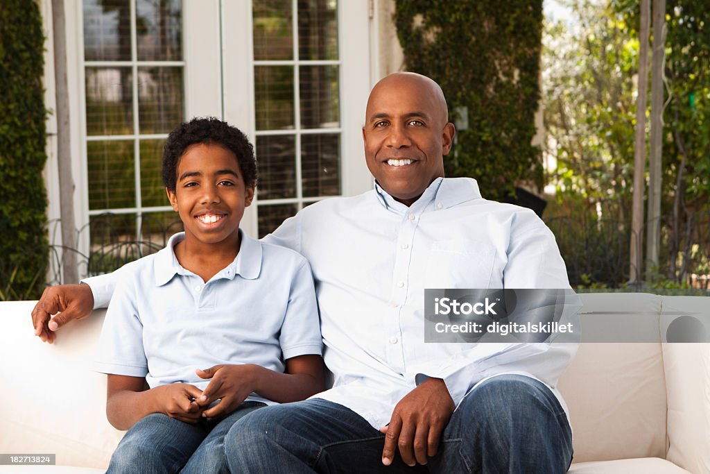 Père et fils - Photo de Adulte libre de droits