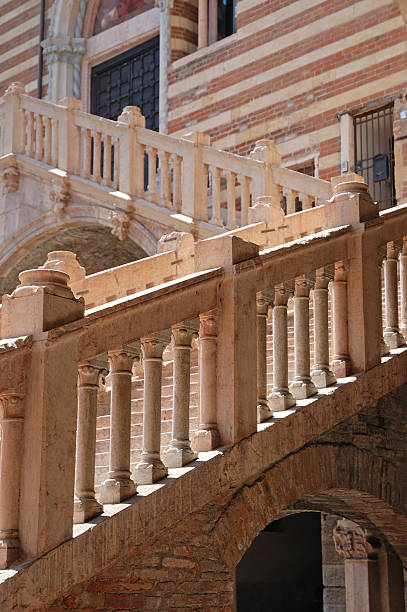 istock Stone Stairs up the side of a Bell Tower 182714028