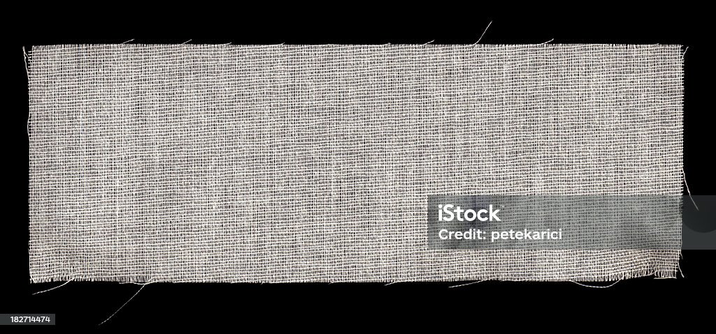 Beżowy Postrzępiony bawełna Swatch - Zbiór zdjęć royalty-free (Podarty)
