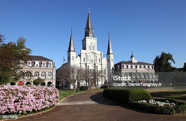 Jackson Square New Orleans Stockfoto und mehr Bilder von New Orleans - New Orleans, Saint Louis-Kathedrale - New Orleans, Jackson Square