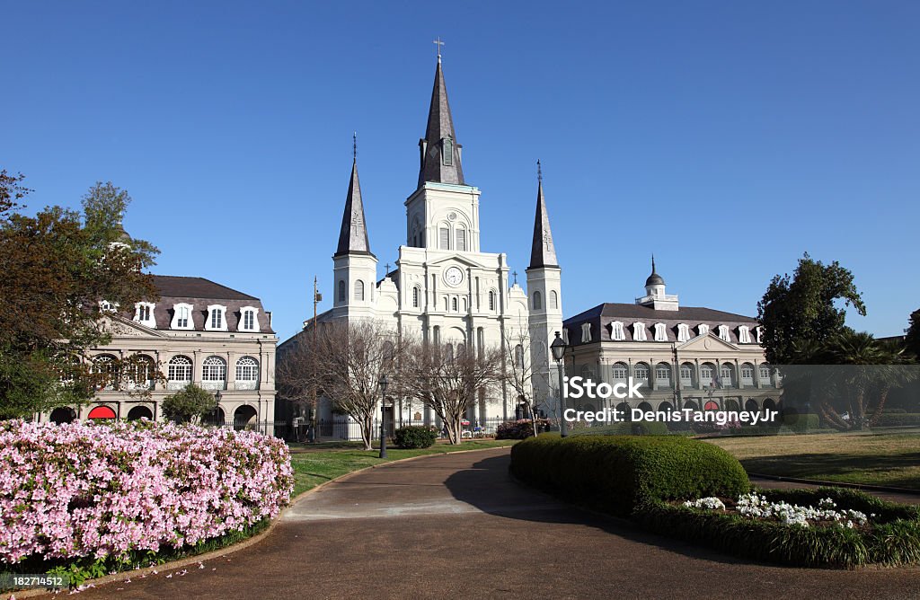 Jackson Square de la Nouvelle-Orléans - Photo de La Nouvelle-Orléans libre de droits