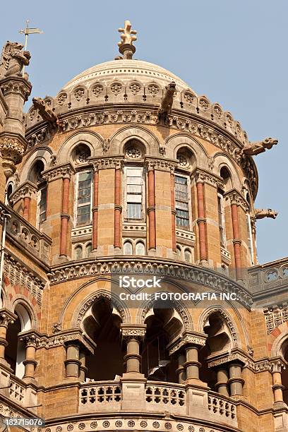 Bahnhof Victoria Stationmumbai Stockfoto und mehr Bilder von Chhatrapati-Shivaji-Bahnhof - Chhatrapati-Shivaji-Bahnhof, Kuppeldach, Mumbai