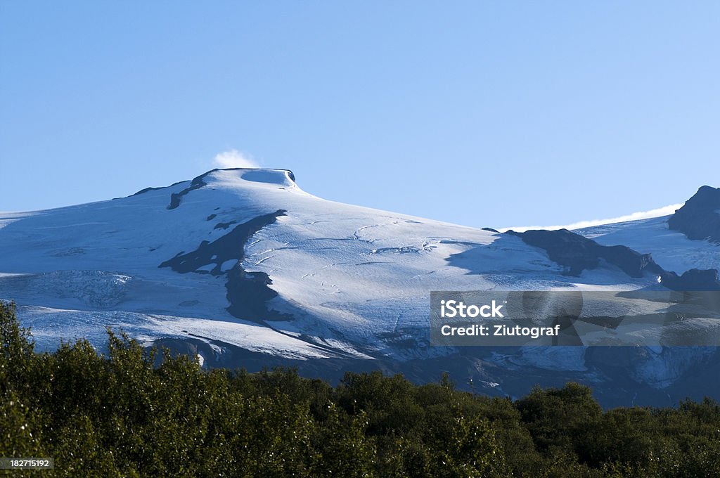 Eyjafjallajökull, Islandii. - Zbiór zdjęć royalty-free (Chmura)