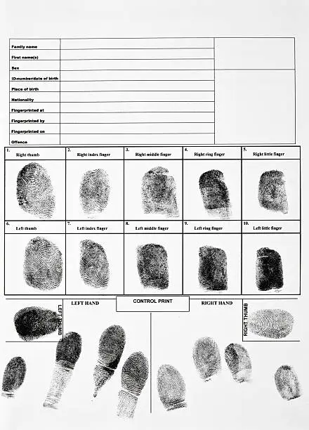 Photo of An authentic form of fingerprints