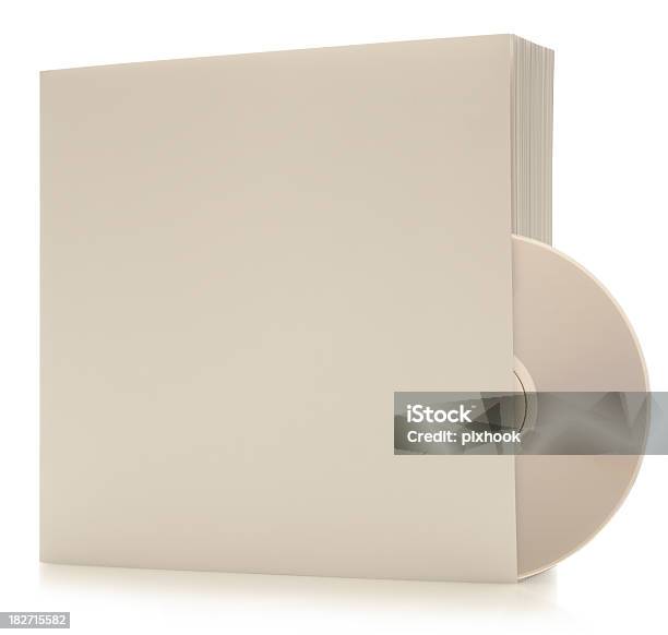 Livro Com Cd Disco - Fotografias de stock e mais imagens de Branco - Branco, CD, Capa de Livro