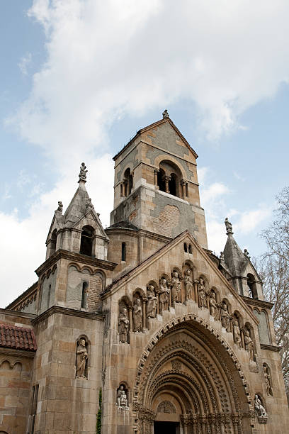 istock Romanic church in Budapest 182715673