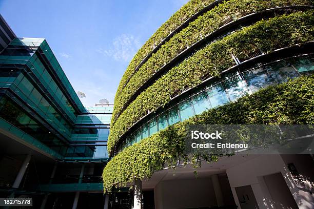 Edificio Ecológica Foto de stock y más banco de imágenes de Conservación del ambiente - Conservación del ambiente, Arquitectura ecológica, Verde - Color