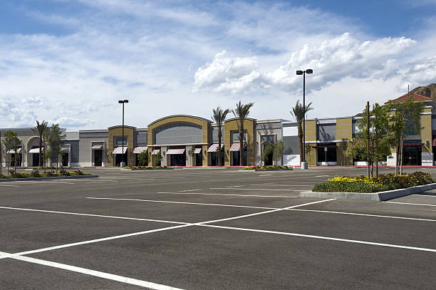 Brand new construction strip mall in the suburbs.To see more images click on the link below :
