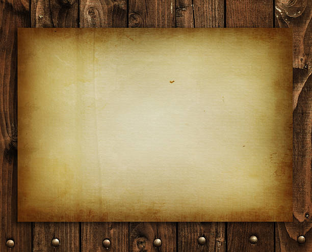 istock vintage paper on wood texture 182716231