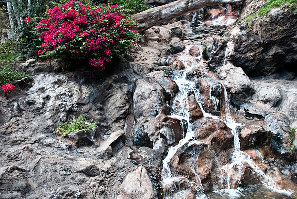 Cтоковое фото Водопад в парке на Тенерифе, Канарские острова
