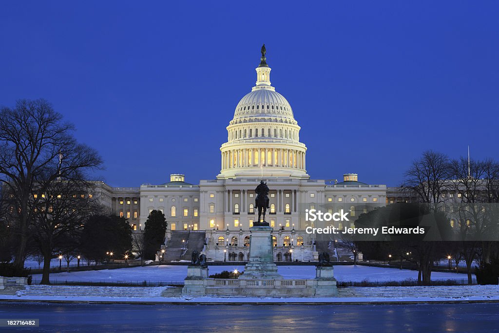 Capitólio dos EUA, Washington DC - Foto de stock de Arquitetura royalty-free
