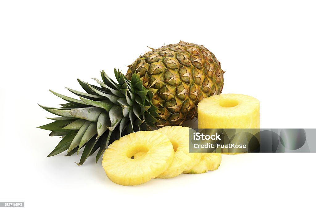 Fresh slice pineapple  Pineapple Stock Photo