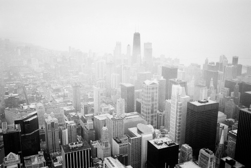 a view from the Sears Tower