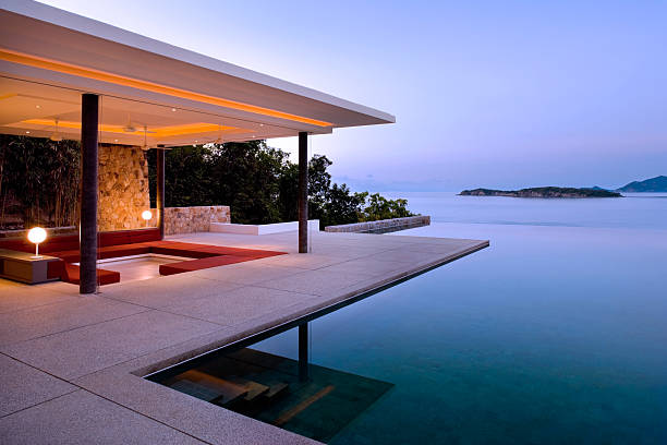 istock Island Villa Sunrise 182717409