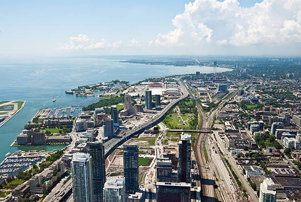 istock Aerial View of Toronto, Canada 182717498