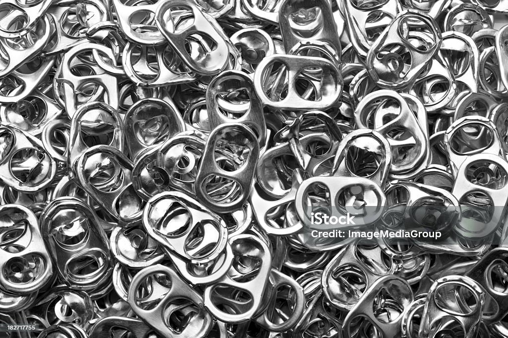 Recicle Ring puxadores - Foto de stock de Abridor com anel royalty-free