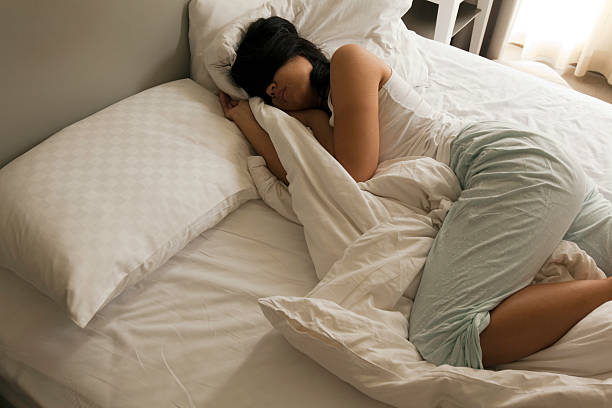 istock Asian woman, sleeping 182718219