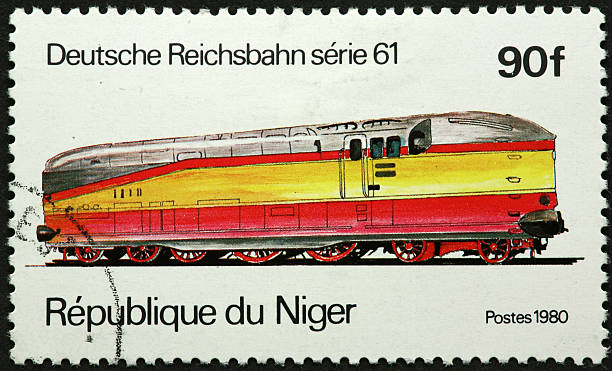 istock vintage electric German locomotive 182718361