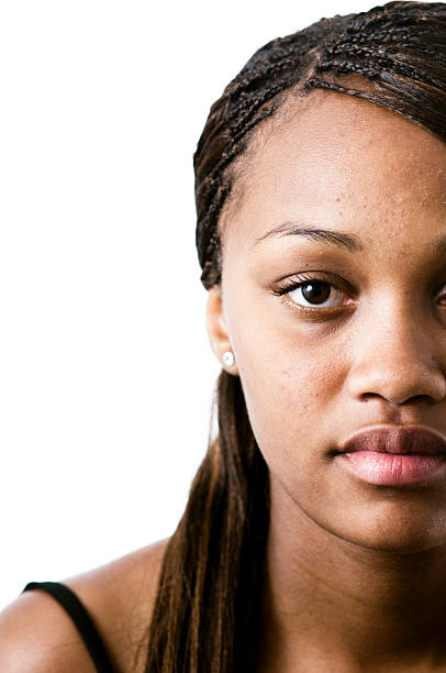 istock Portrait of young female 182718459
