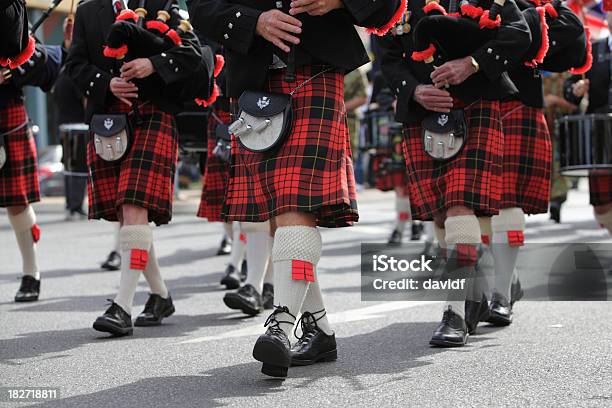 Photo libre de droit de Scottish Fanfare banque d'images et plus d'images libres de droit de Écosse - Écosse, Cornemuse, Kilt