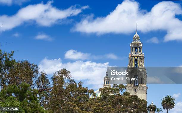 Bell Tower Balboa Park Stock Photo - Download Image Now - Balboa Park, Bell Tower - Tower, California