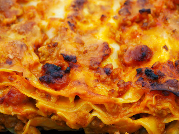 istock Homemade italian lasagna close-up view 1827190943