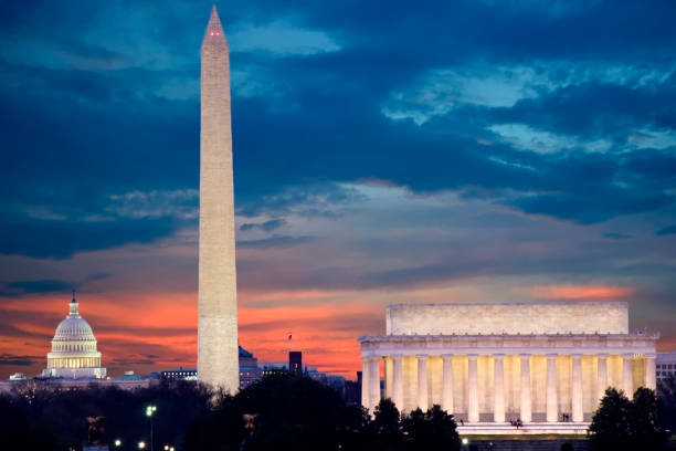 istock Lincoln Memorial, Monument and Capitol Building 1827203525