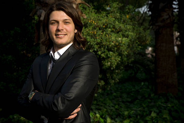 istock Young and attractive businessman 182720404