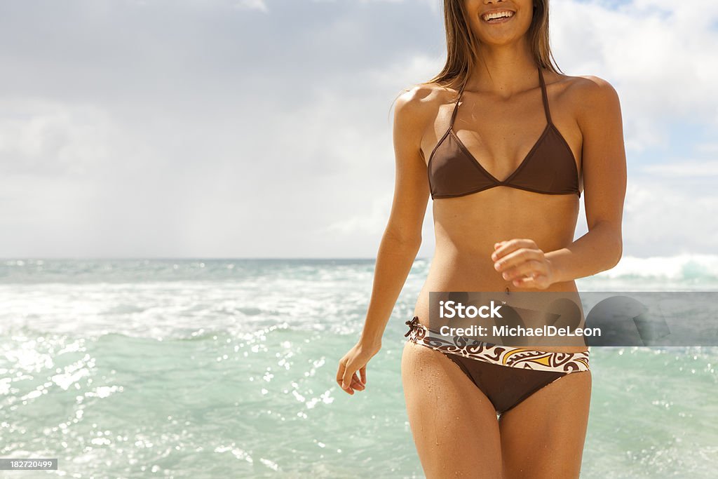 Diversão na praia - Foto de stock de Mulheres royalty-free