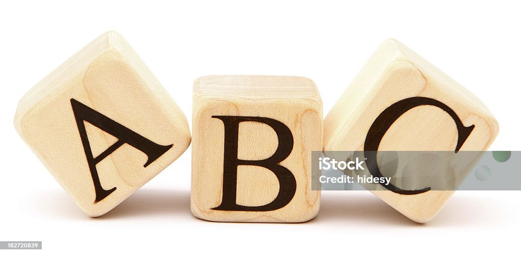 ABC-blocos - Foto de stock de Aprender royalty-free