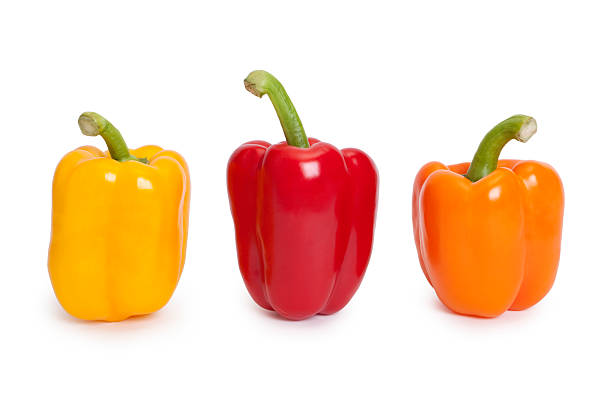 x3 Class A peppers arranged in a line.Related Images: