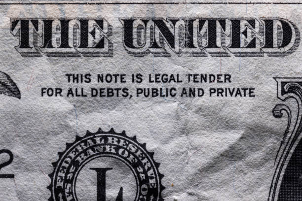 istock Close up of a one dollar bill 1827218812
