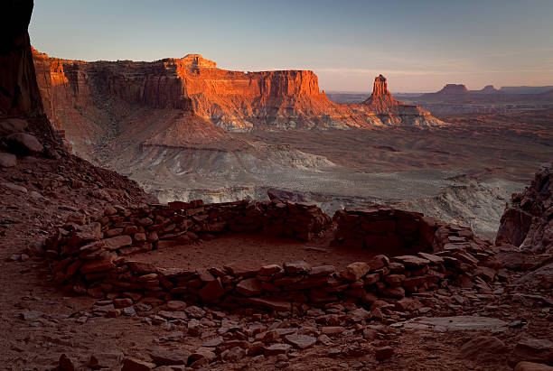 istock False Kiva Sunset at Canyonlands National Park 182722115