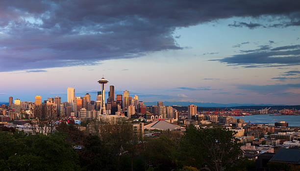 istock Panorama of Seattle and Harbor 182722137