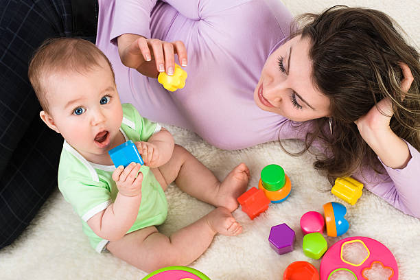 istock Baby tasting toys 182723053