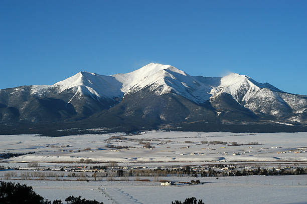 istock View of Mountain Princeton in Snow 182723290