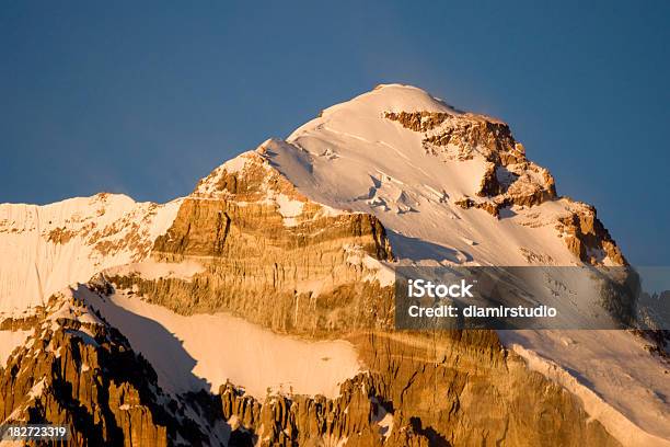 Summit Of Anderson In Warmen Morgen Licht Stockfoto und mehr Bilder von Berg Mount Aconcagua - Berg Mount Aconcagua, Aconcagua-Provinzpark, Abenteuer