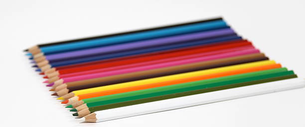 istock Rainbow of Colored Pencils 182723529
