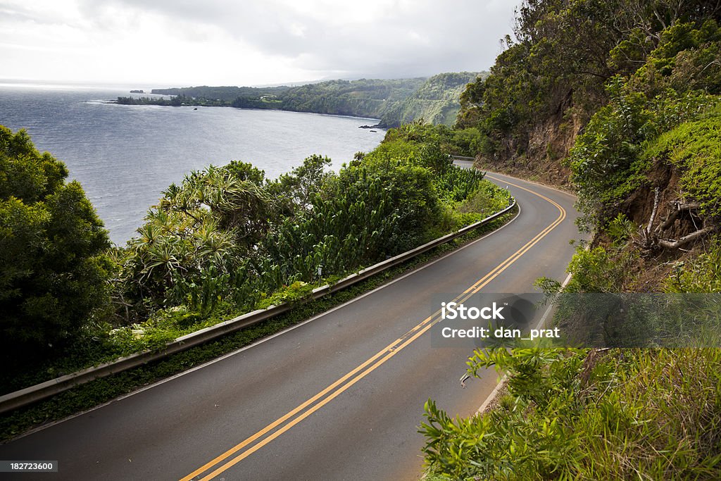 Autostrada per Hana - Foto stock royalty-free di Hana - Isola di Maui