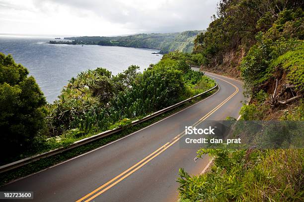Autostrada Per Hana - Fotografie stock e altre immagini di Hana - Isola di Maui - Hana - Isola di Maui, Autostrada, Isole Hawaii