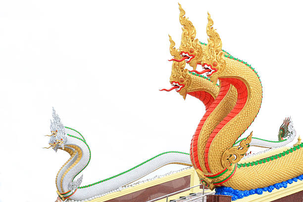 Naga statue at a Thai temple