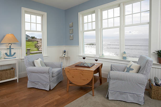 istock Checkers and wine by the sea 182724890