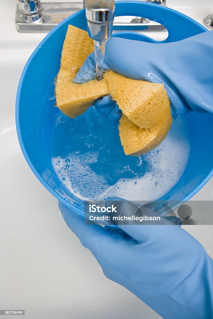 Faire le ménage - Photo de Mousse de savon libre de droits