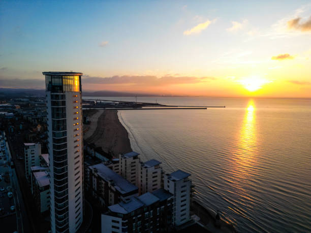 istock Swansea Bay sunrise 1827261623