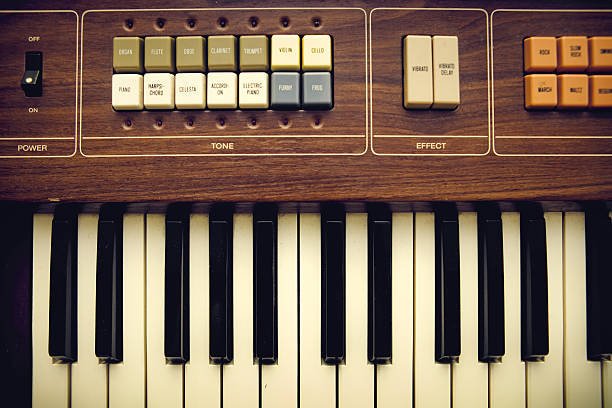 istock Vintage Keyboard Organ 182726288