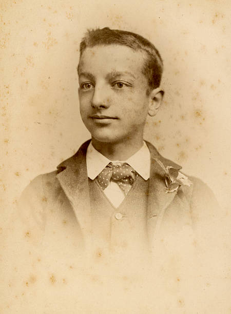 istock Victorian boy vintage photograph 182726677