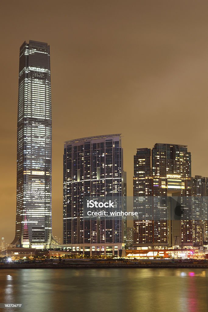 Hong Kong Wolkenkratzer - Lizenzfrei 2 International Finance Center Stock-Foto