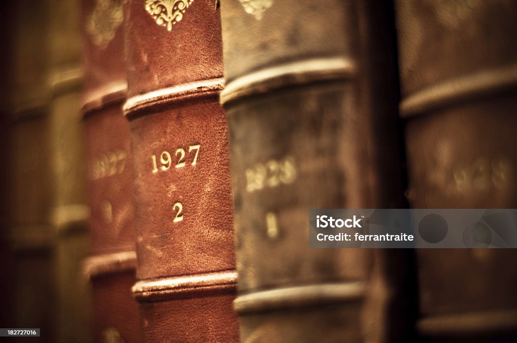 Alte Bücher - Lizenzfrei 1927 Stock-Foto