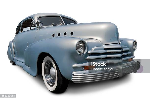 Late 1940s Automobile Stock Photo - Download Image Now - Car, Low Rider, 1948